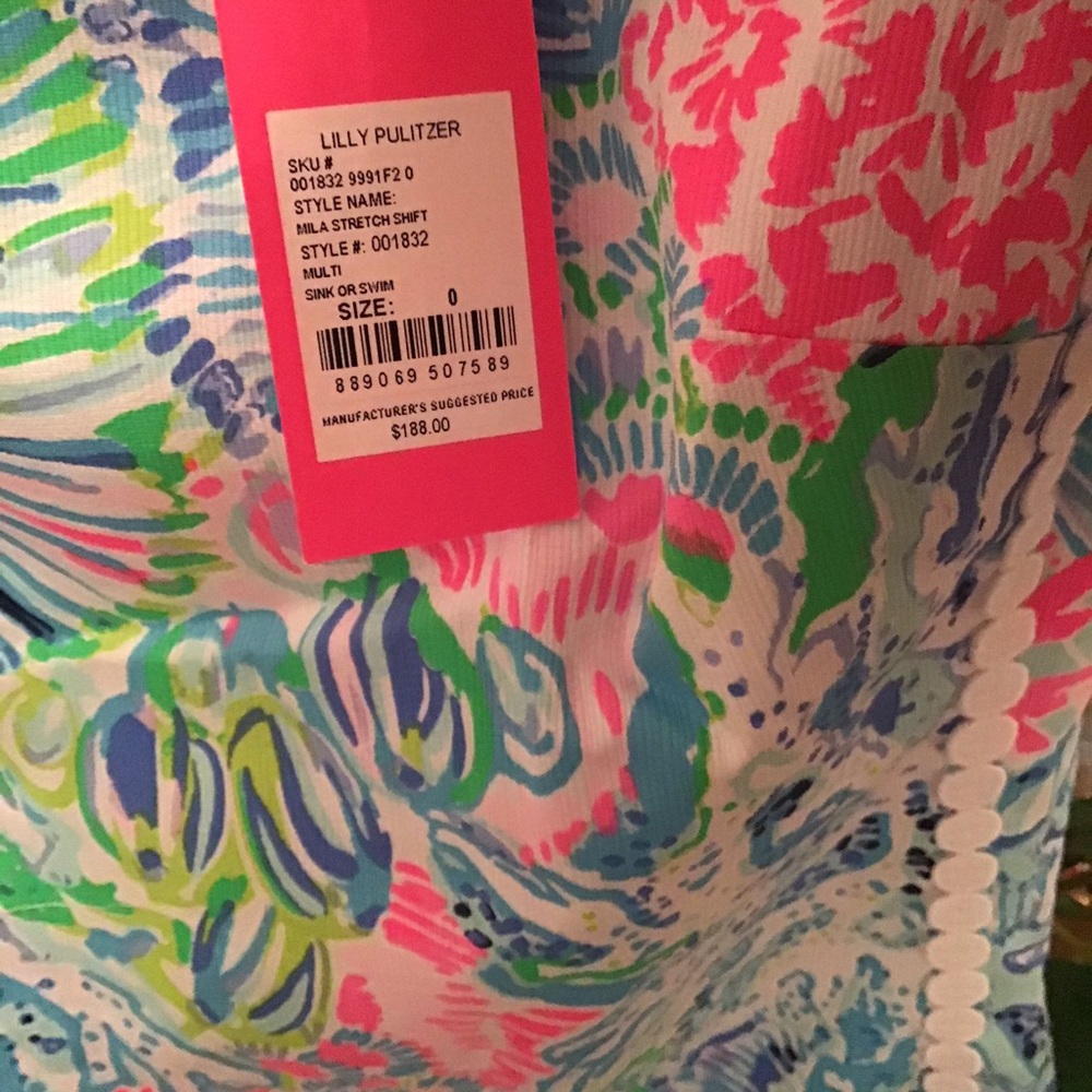 Beautiful Lilly pulitzer shift dress - Picture 3 of 5